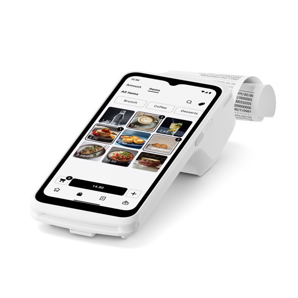 SumUp Terminal lettore di card readers USB Wi-Fi + 4G Bianco