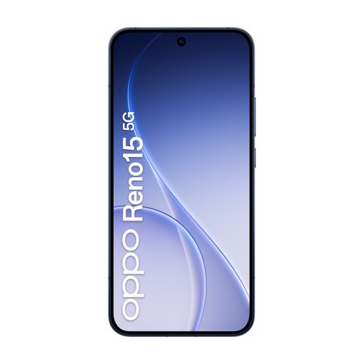 OPPO Reno15 5G AI Smartphone, Tripla fotocamera 50+50+8MP, Selfie 50MP, Display 6.59” 120HZ AMOLED FHD+, 6500mAh, RAM 8GB(Esp2GB/4GB/8GB)+ROM 512GB [Versione Italia], Twilight Black