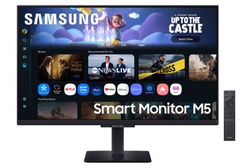 Samsung smart monitor m5 27" 60 hz 1920x1080 250cd 5ms