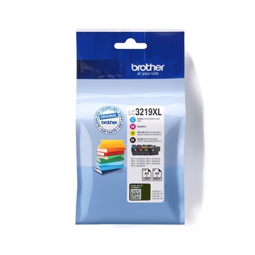 Cartuccia brother lc3219xl multipack xl 4 colori bk/y/m/