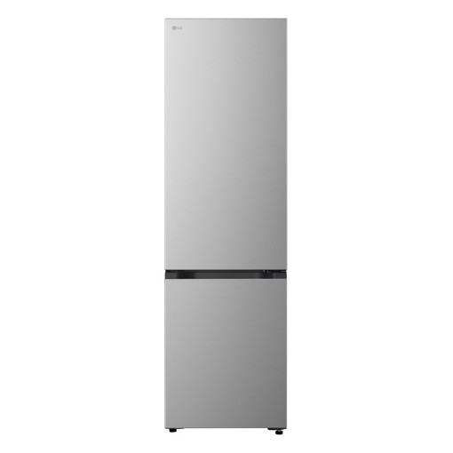LG GBBS322CPY Frigorifero combinato Fit & Max 60cm, Classe C, 375L, AI Inverter, Prime Silver