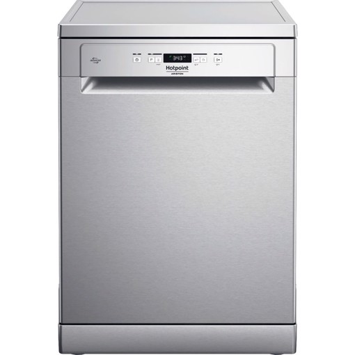 Hotpoint Ariston HA6FA14BN7A0X, Lavastoviglie 60cm, Classe A, 14 coperti, 3DZoneWash, 41dBA, Inox
