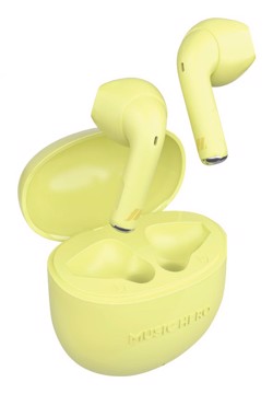 Auricolare semi in ear nusoul giallo