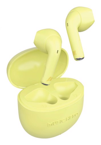 SBS MHTWSNUSOULBTY cuffia e auricolare True Wireless Stereo (TWS) In-ear Musica e Chiamate Bluetooth Giallo