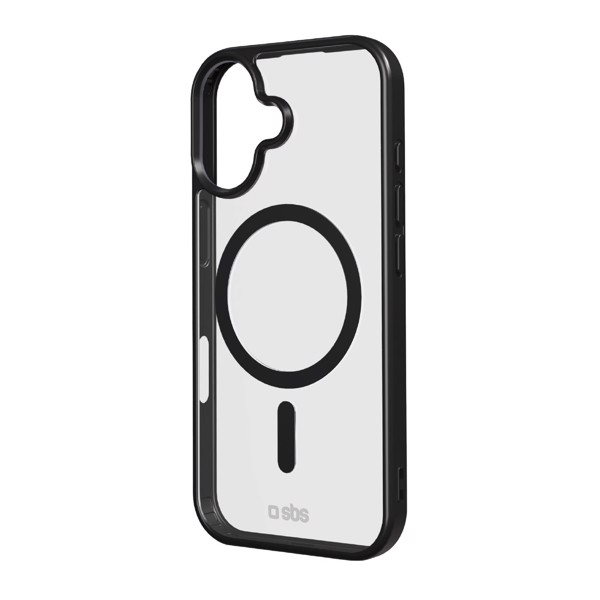 SBS TEMAGCOLIP1763K custodia per cellulare 16 cm (6.3") Cover Nero, Trasparente