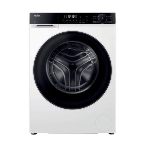 Haier X Series 5, Lavatrice Carica Frontale 8 KG, 30% più efficente della classe A, 1400 giri, Bianco, AI PowerDrive, Vapore, Wi-Fi, Smart AI, Super Fast 15', HW80-BP14357U-IT