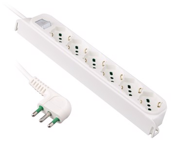 Multipresa 6 prese a squadra italiana 2p+t16a