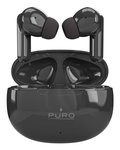 PURO PLAY PRO Auricolare Wireless In-ear Musica e Chiamate USB tipo-C Bluetooth Nero