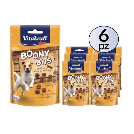Boony Bits Manzo, Maiale, Trinciapollo per cani 55g PACK 6 Confezioni