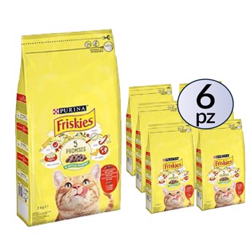 Cibo secco per gatti Adulto Manzo, Pollo, Vegetale PACK 12Kg