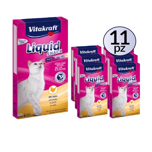 Liquid Snack con Taurina al pollo 90g PACK 11 Confezioni