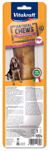 Vitakraft 12692 premio per cani e gatti Cane Gomma da masticare Prosciutto 300 g