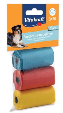 Sacchetti raccoglifeci 3x20 pz