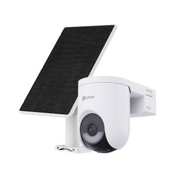 Smart camera esterno hb8 lite kit+panel,2k,4mp