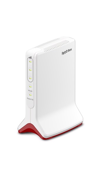 Box FRITZ! 6825 4G International router wireless Gigabit Ethernet Banda singola (2.4 GHz) Bianco