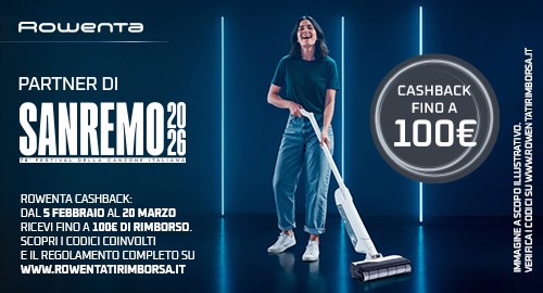 CASHBACK ROWENTA ASPIRAZIONE e STIRO: RICEVI FINO A 100€ DI RIMBORSO.