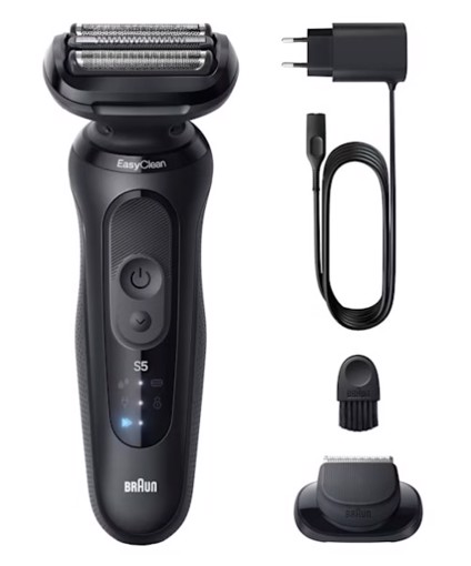 Braun Series 5 52-N1200S Rasoio Trimmer Nero