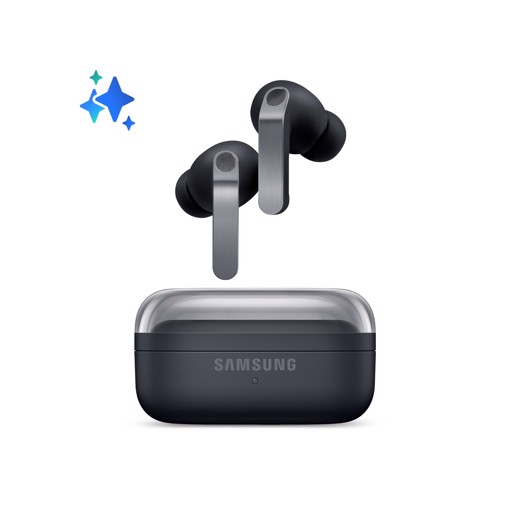 Samsung Galaxy Buds4 Pro, Black, Corpo in metallo, Altoparlante a 2 vie e doppio amplificatore, Chiamate cristalline, Audio a 360°, ANC migliorata, Controllo adattivo del rumore, Connessione senza interruzioni e One UI, AI pronto ai comandi vocali