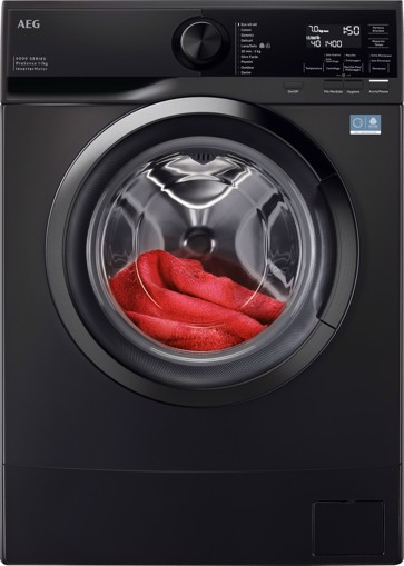 AEG L6SE74ABL lavatrice Caricamento frontale 7 kg 1400 Giri/min Nero