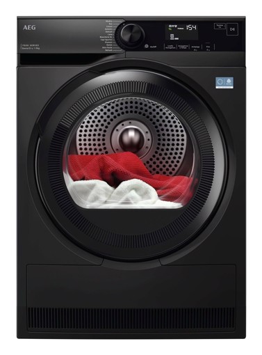 AEG TR7HD93B asciugatrice Libera installazione Caricamento frontale 9 kg Nero