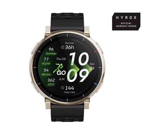 Amazfit Active 3 3,35 cm (1.32") AMOLED Digitale 466 x 466 Pixel Touch screen Oro GPS (satellitare)