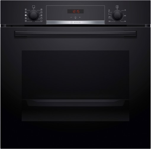 Bosch Serie 4 HQA534BB3 Forno con vapore Nero Classe A+