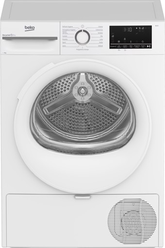 Beko BMT481WI_IT Asciugatrice 8kg, Classe C, Linea Estetica NX, motore inverter, Display Touch