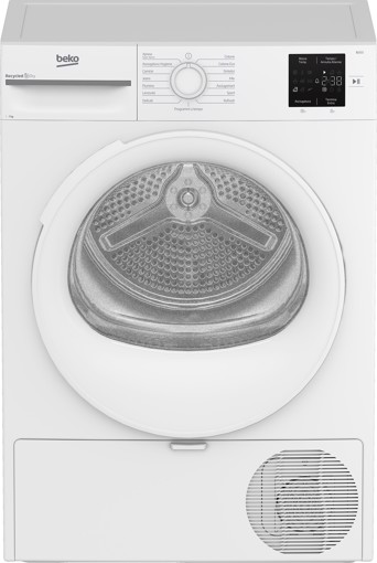 Beko BMT73EW: Asciugatrice 7kg, Classe D a Pompa di Calore