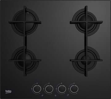 Piano cottura 60 cm inox griglia ghisa