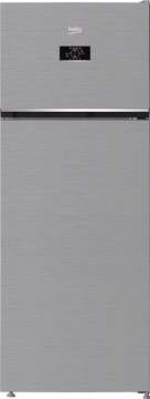 Frigo 2porte 406l metal look h185 l70 p65,5