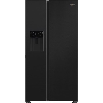 Frigorifero side by side h179 black inox