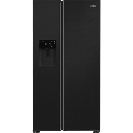 Whirlpool WHG2 6574W XK5E Frigorifero Side by Side a libera installazione, Dual no frost, Classe D, Inox, 35 dbA