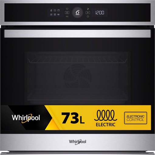 Whirlpool WOI4IS8HM0XA Forno multifunzione Inox 17 funzioni Pizza310° Cook4 Steam+ classe A+ 73Lt, Idrolisi