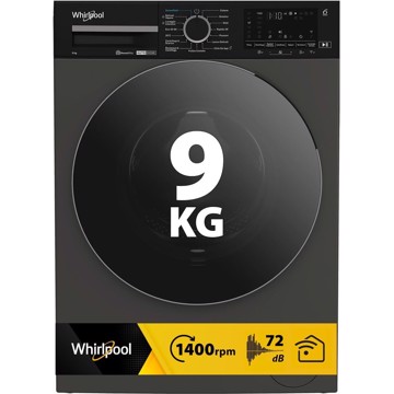 Lavatrice 9kg 1400giri col. grey wifi