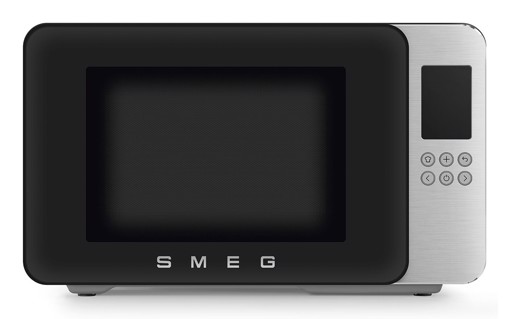 Smeg MOC01BLMEU forno a microonde Nero Microonde con grill Superficie piana 29 L 1450 W