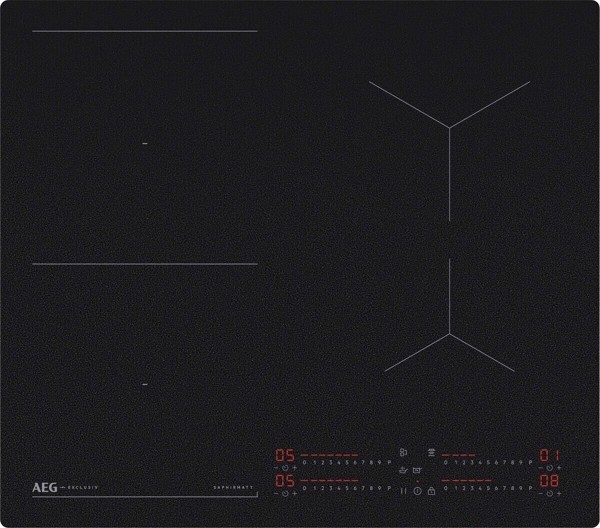 AEG PIANO INDUZIONE BOIL&FRY SAPHIRMATT 60 CM TI64IB3BIZ