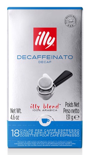 Illy 18 Caffè in Cialde Monodose E.S.E. DECAFFEINATO