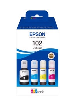 Flacone epson 102 multipack bk/y/c/m