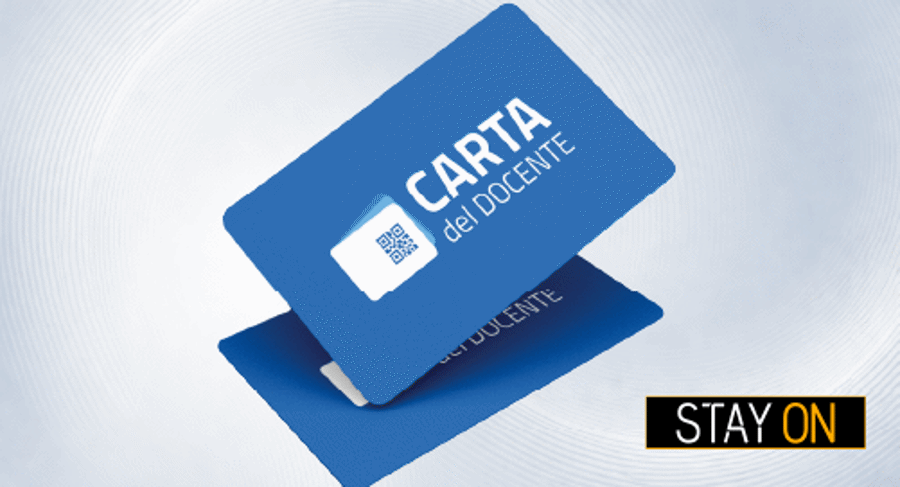 In arrivo su StayOn la Carta del Docente!