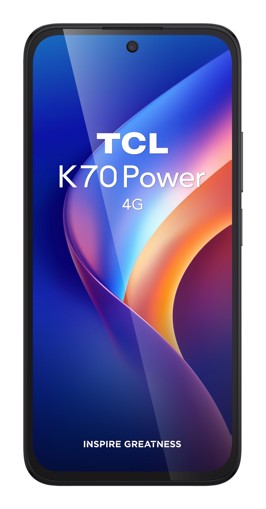 TCL K70 Power 4G 17,1 cm (6.75") Android 16.0 USB tipo-C 8 GB 256 GB 6500 mAh Grigio