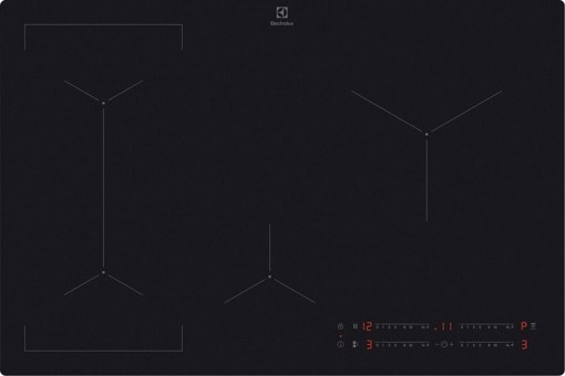 Electrolux Serie 600 PIANO INDUZIONE BRIDGE MATT 80 CM EIV83443CT MADE IN EUROPE