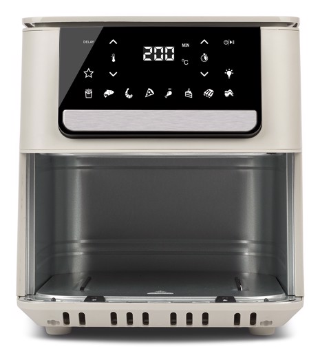 Girmi Ecofrit Crisp Singolo 6,5 L Indipendente 1700 W Friggitrice ad aria calda Beige, Nero