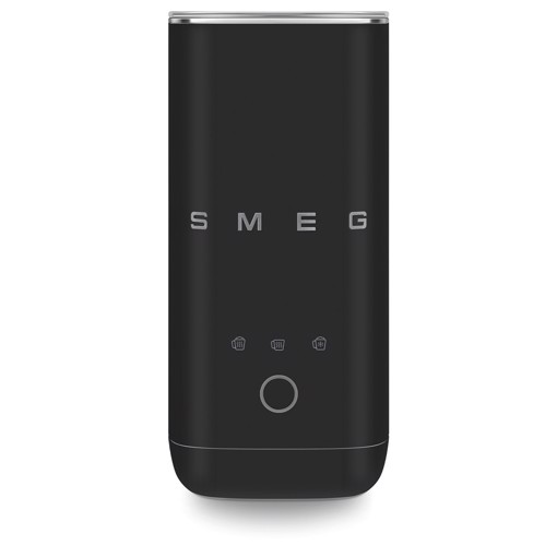 Smeg MFF02BLMEU montalatte e scaldalatte Nero