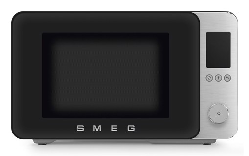 Smeg MOC02BLMEU forno a microonde Nero Microonde combinato Superficie piana 27 L 1450 W