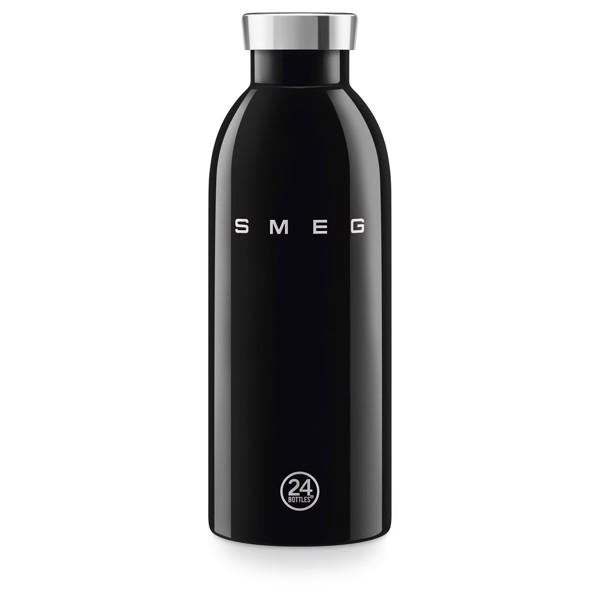 Smeg Nero Wbf01bl Borraccia Uso Quotidiano 500 Ml Acciaio Inox