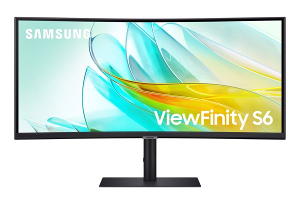 Samsung Nero Monitor Hrm Viewfinity S6 - S65uc Da 34'' Wqhd Curvo