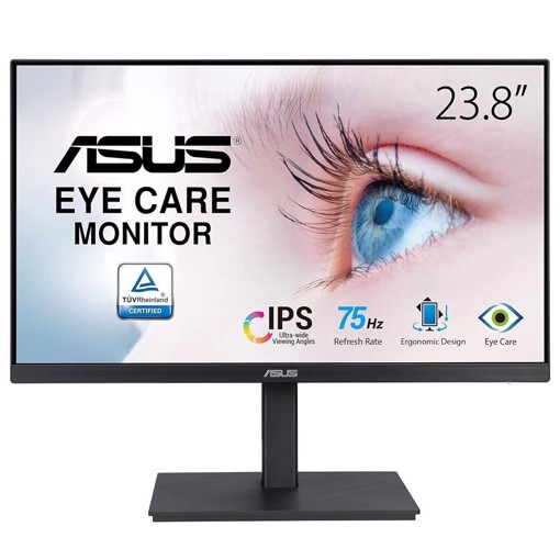 ASUS VA24EQSB Monitor PC 60,5 cm (23.8") 1920 x 1080 Pixel Full HD LED Nero