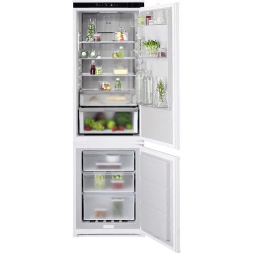 AEG FRIGORIFERO COMBINATO MULTIFLOW (METAL) CLASSE C TC8MS181CS