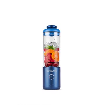 Frullatore a bicchiere portabl 590ml ricaric.usb blu