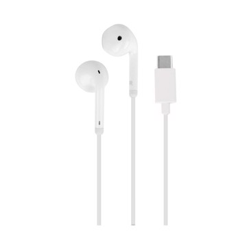 Auricolari filo bianco usb-c